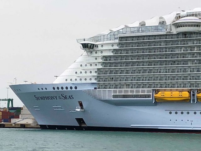 syphony of the seas inaugural call 03042018 3